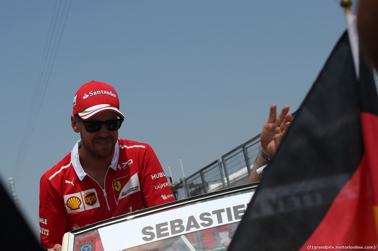 GP CANADA, 11.06.2017- Sebastian Vettel (GER) Ferrari SF70H