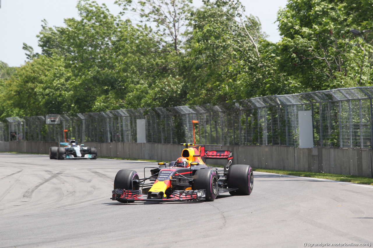 GP CANADA, 11.06.2017- Gara, Max Verstappen (NED) Red Bull Racing RB13