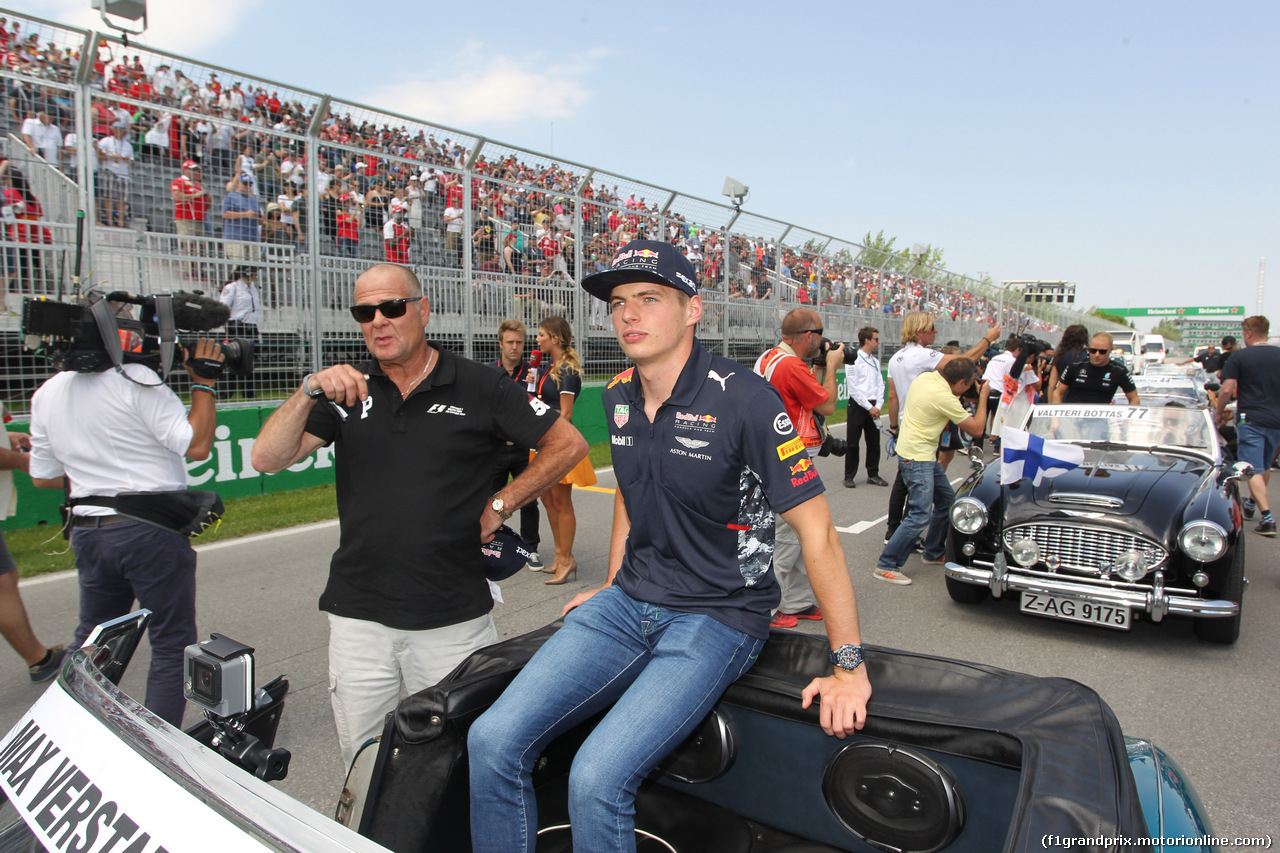 GP CANADA, 11.06.2017- Max Verstappen (NED) Red Bull Racing RB13