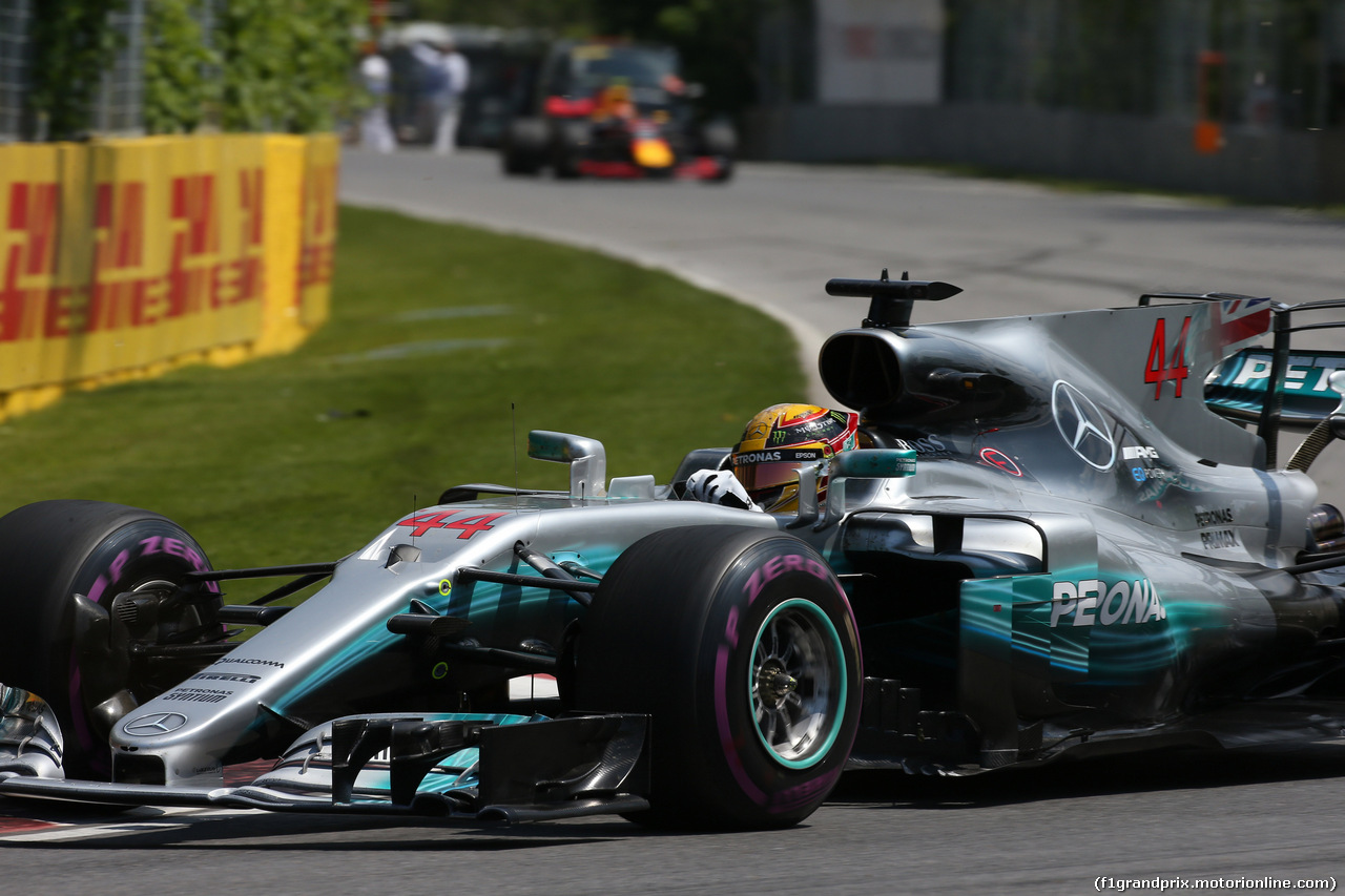 GP CANADA, 11.06.2017- Gara, Lewis Hamilton (GBR) Mercedes AMG F1 W08
