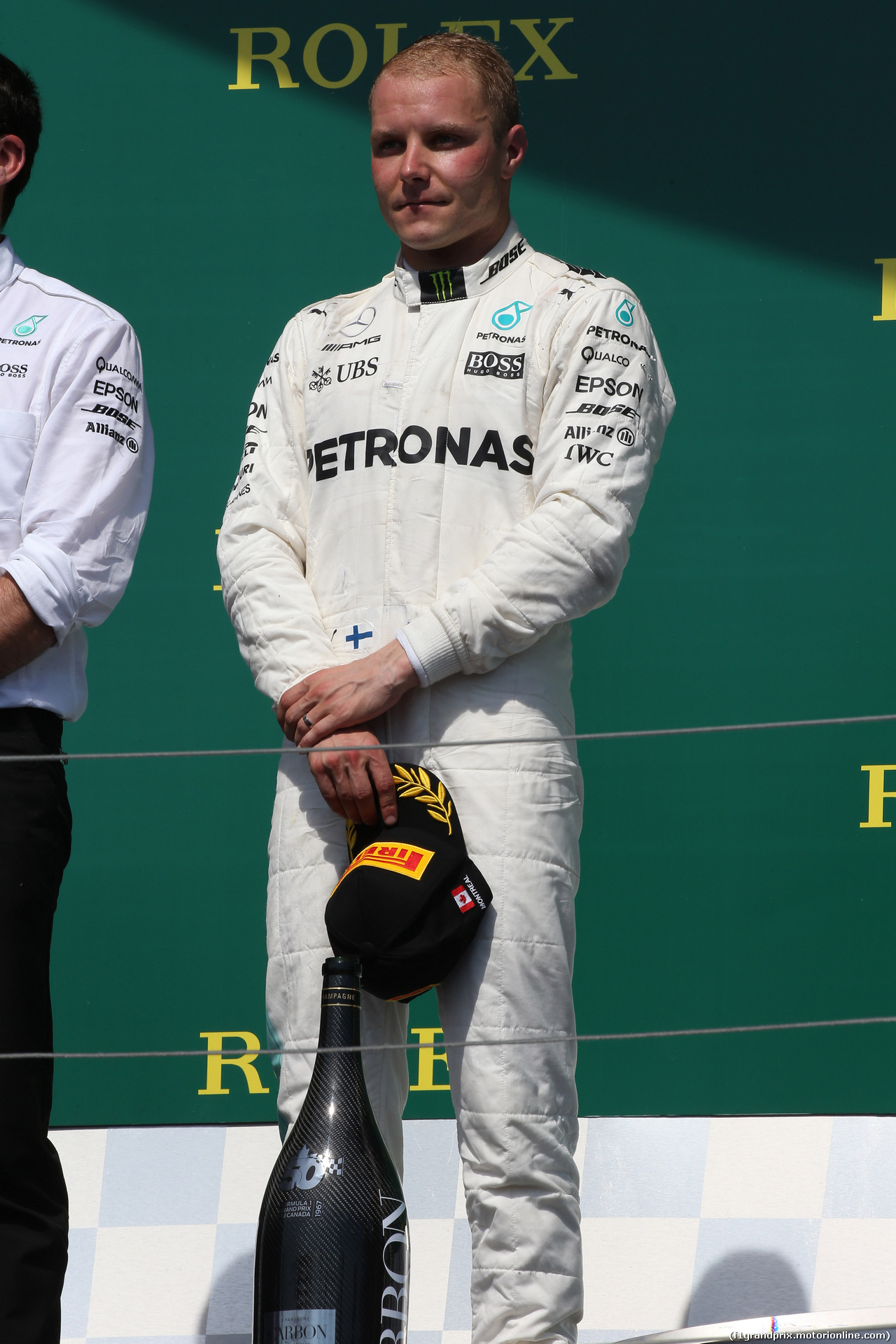 GP CANADA, 11.06.2017, Podium,2nd Valtteri Bottas (FIN) Mercedes AMG F1 W08