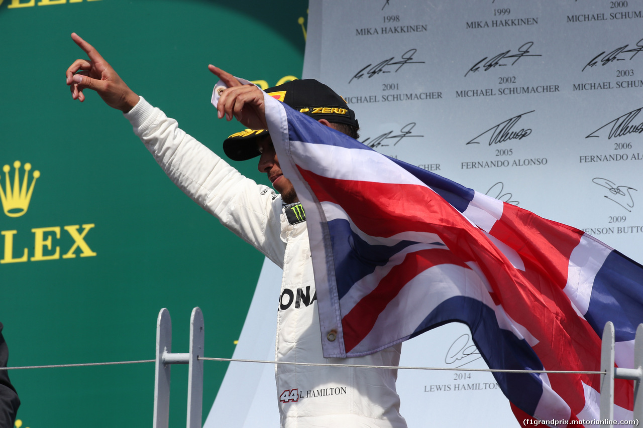 GP CANADA, 11.06.2017, Podium, winner Lewis Hamilton (GBR) Mercedes AMG F1 W08