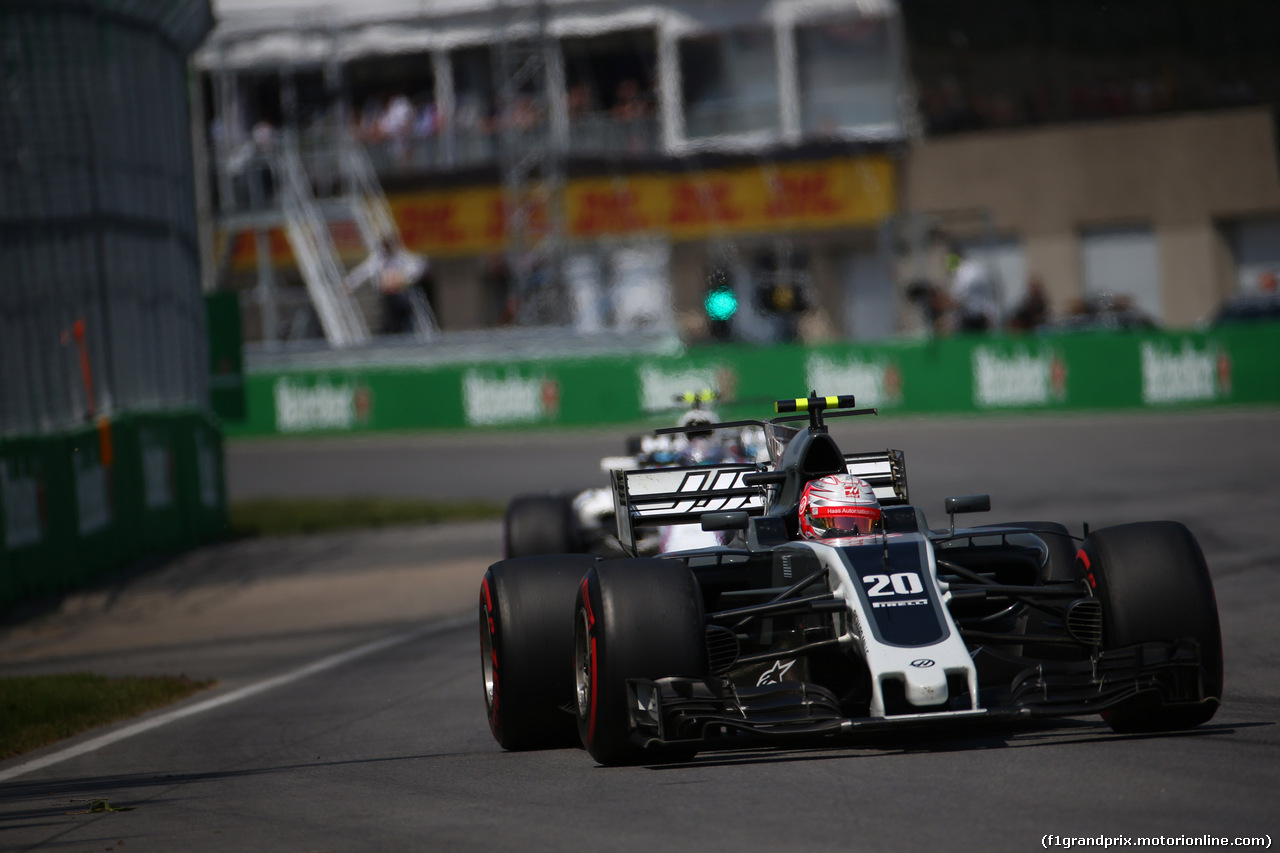 GP CANADA, 11.06.2017- Gara, Kevin Magnussen (DEN) Haas F1 Team VF-17