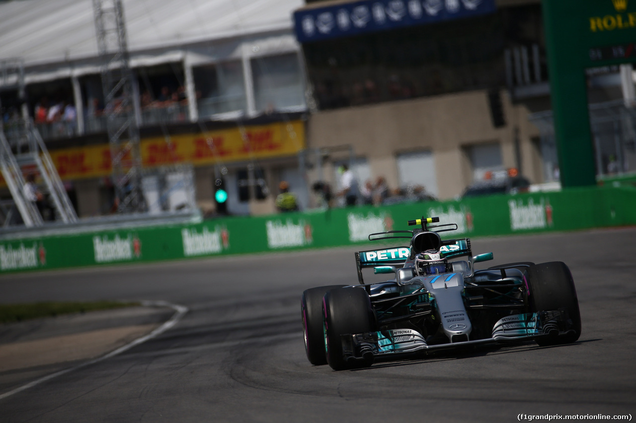 GP CANADA, 11.06.2017- Gara, Valtteri Bottas (FIN) Mercedes AMG F1 W08