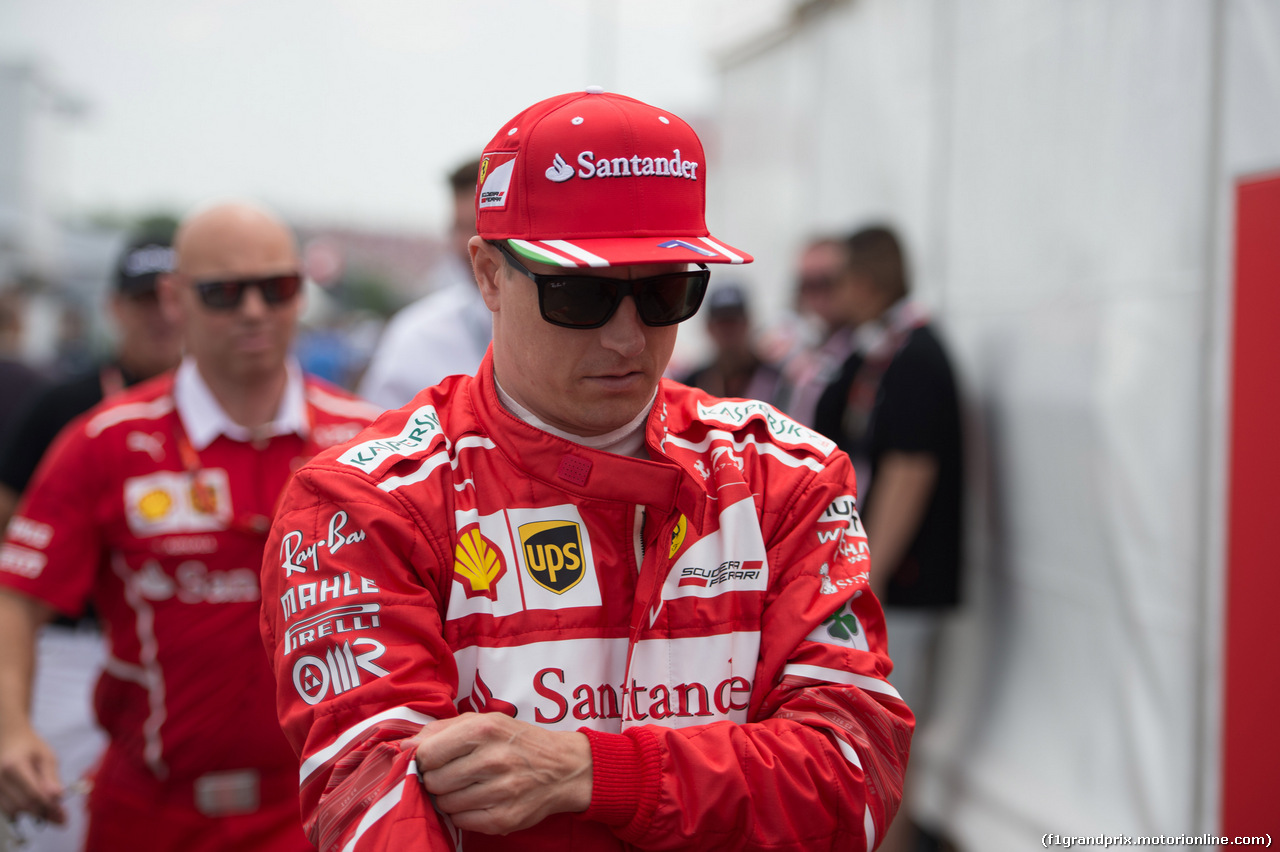 GP CANADA, 11.06.2017- Kimi Raikkonen (FIN) Ferrari SF70H