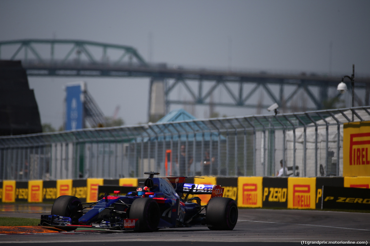 GP CANADA, 11.06.2017- Gara, Daniil Kvyat (RUS) Scuderia Toro Rosso STR12