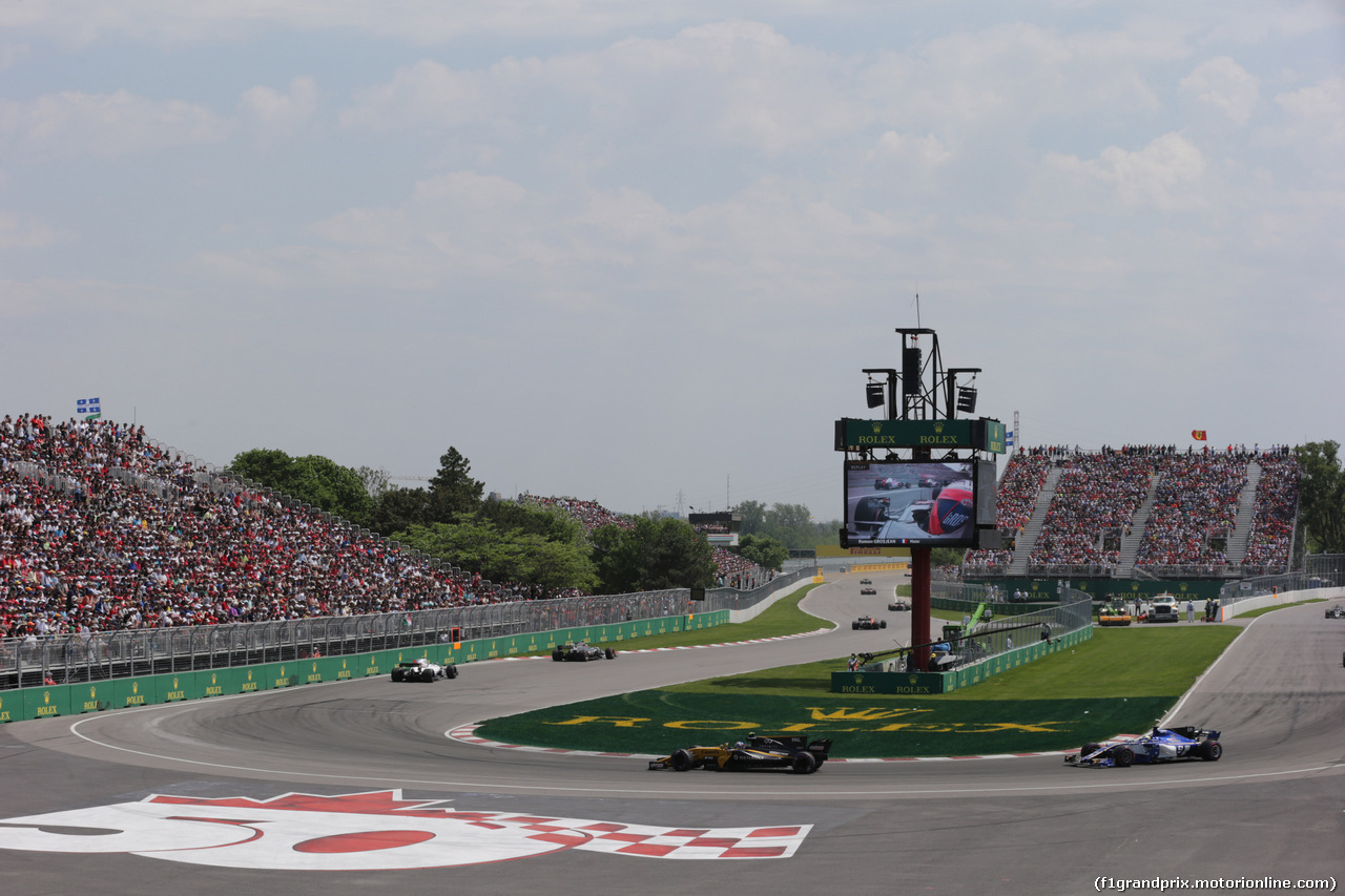 GP CANADA, 11.06.2017- Gara, Jolyon Palmer (GBR) Renault Sport F1 Team RS17