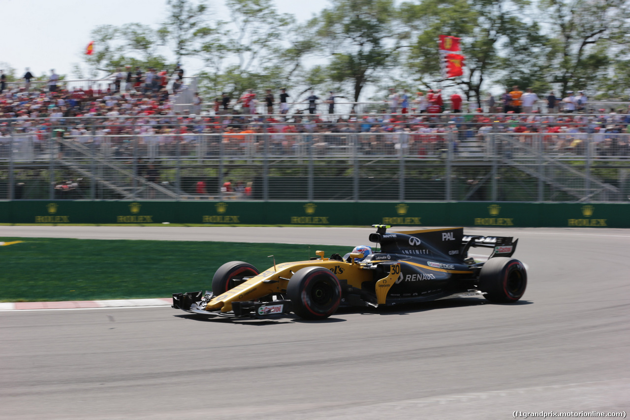 GP CANADA, 11.06.2017- Gara, Jolyon Palmer (GBR) Renault Sport F1 Team RS17