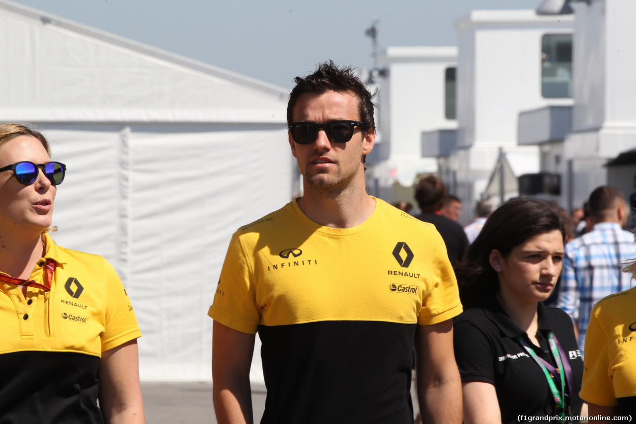 GP CANADA, 08.06.2017- Jolyon Palmer (GBR) Renault Sport F1 Team RS17