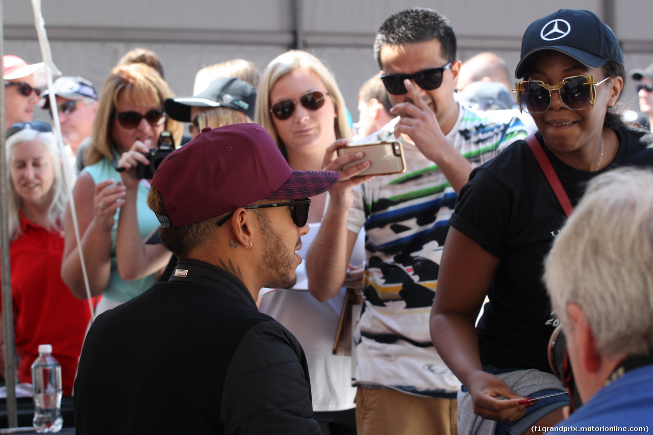 GP CANADA, 08.06.2017- Lewis Hamilton (GBR) Mercedes AMG F1 W08