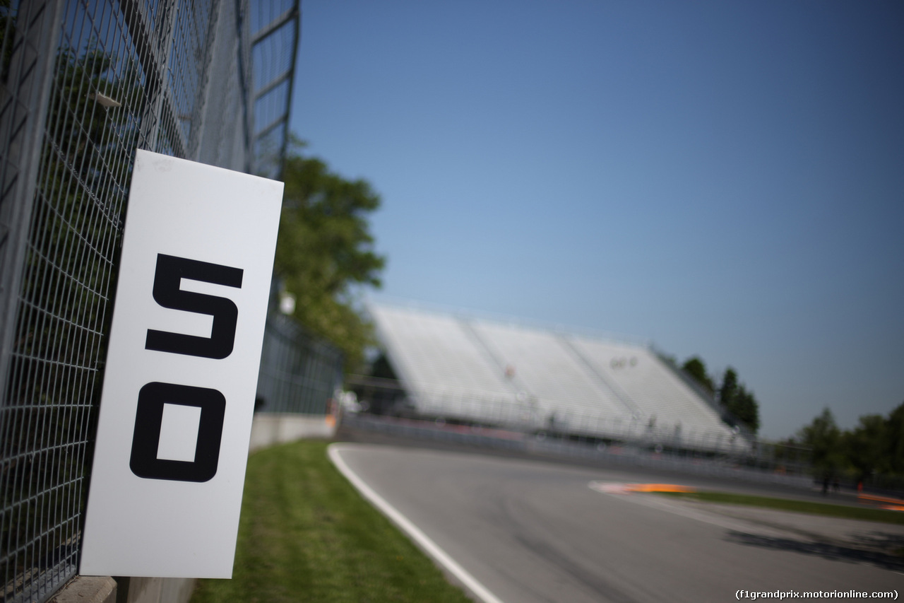 GP CANADA, 08.06.2017- Tracks details