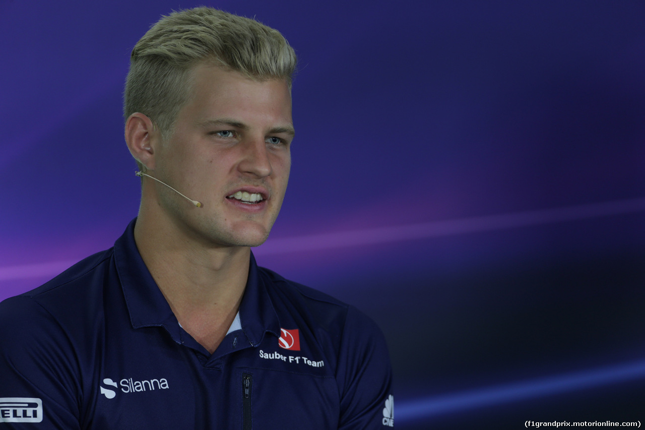 GP CANADA, 08.06.2017- Giovedi' Press Conference, , Marcus Ericsson (SUE) Sauber C36