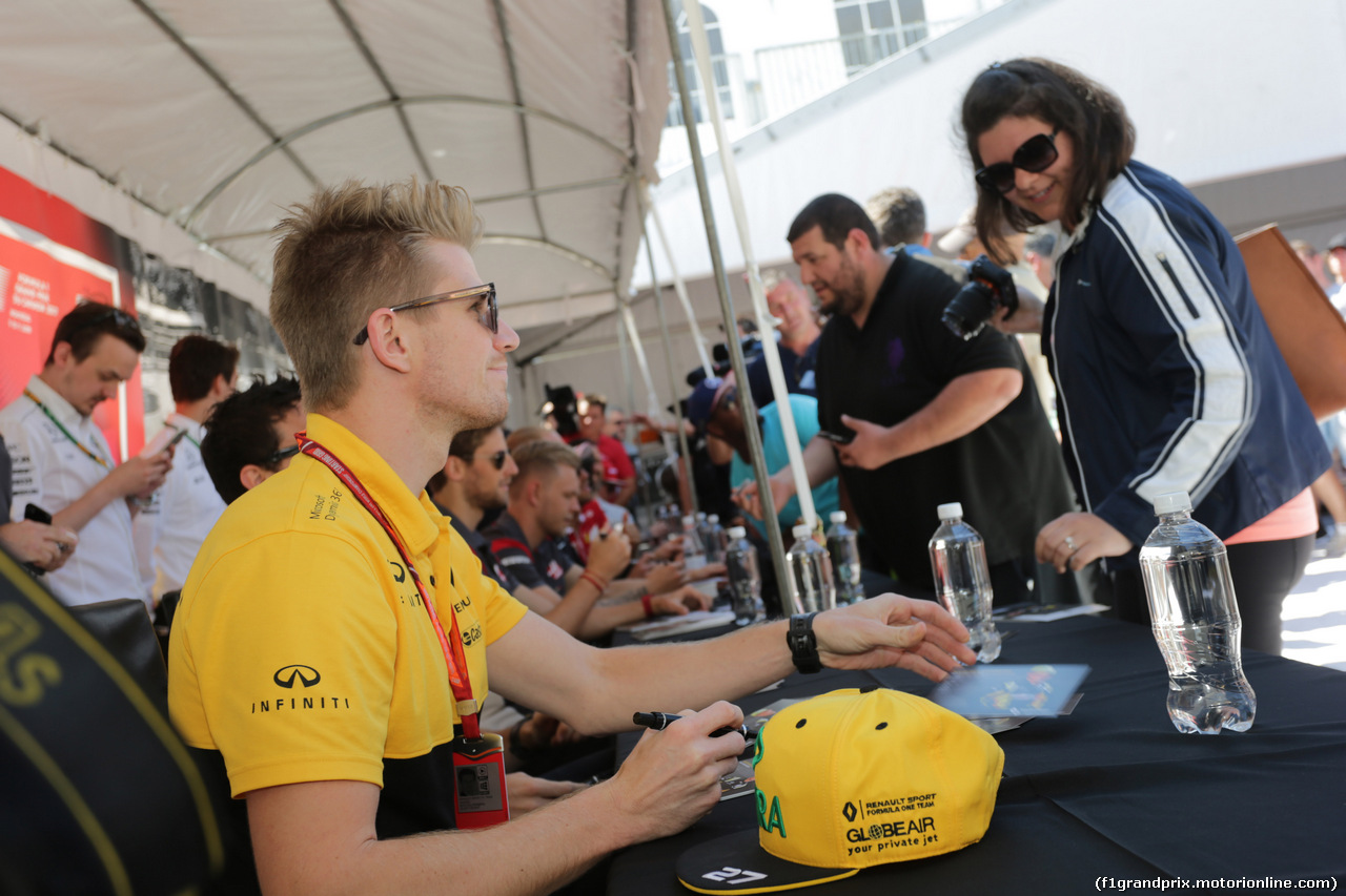 GP CANADA, 08.06.2017- Nico Hulkenberg (GER) Renault Sport F1 Team RS17