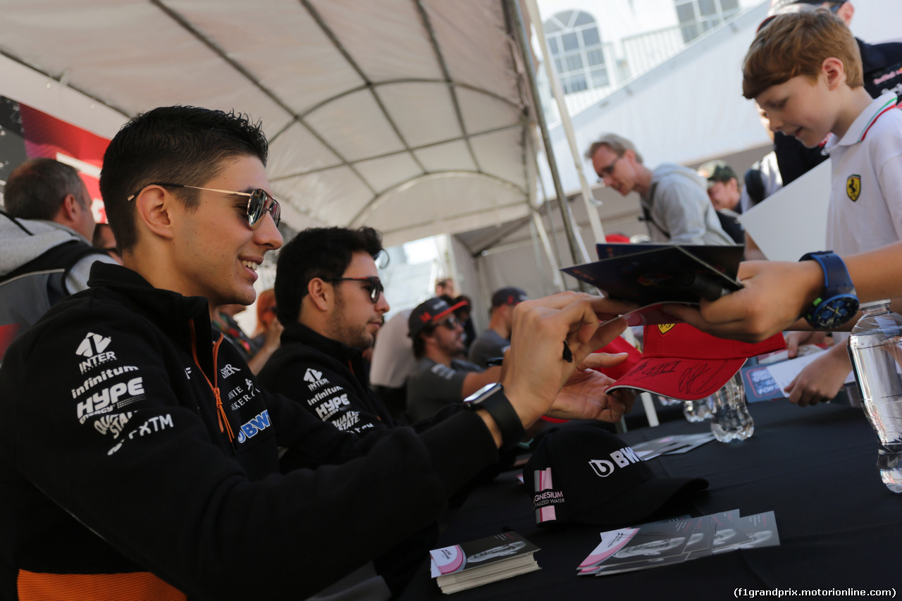 GP CANADA, 08.06.2017- Esteban Ocon (FRA) Sahara Force India F1 VJM10