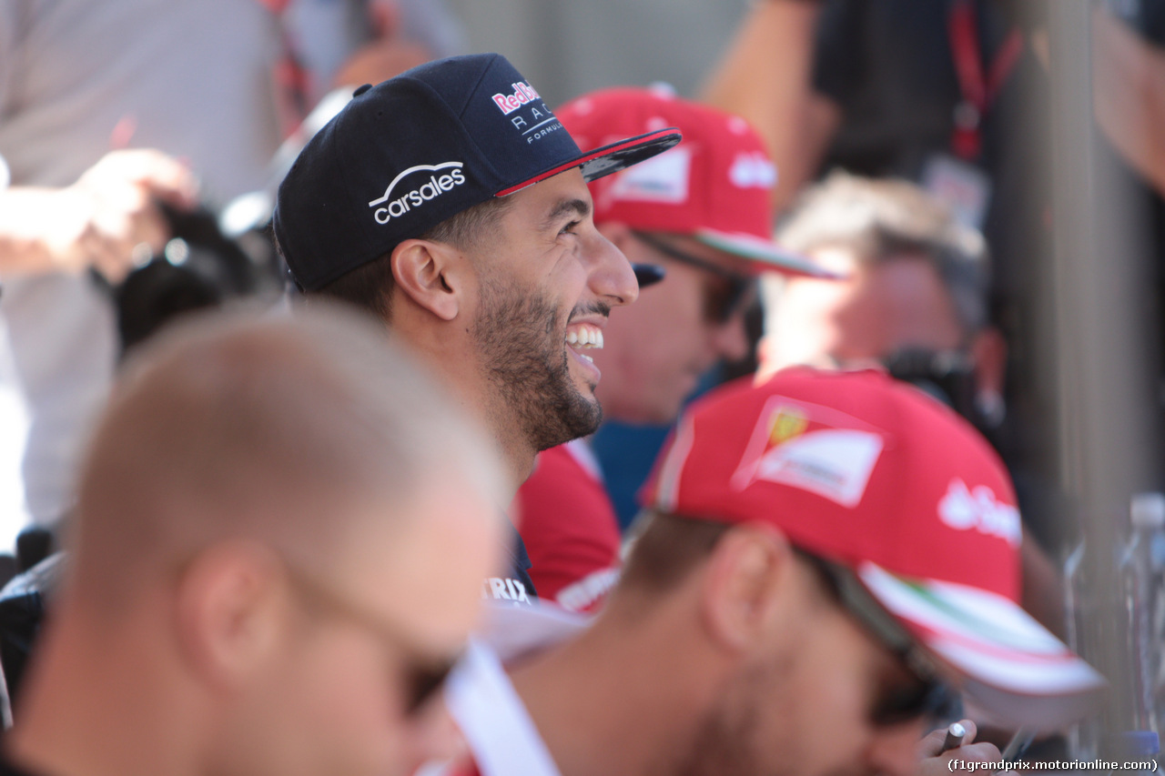 GP CANADA, 08.06.2017- Daniel Ricciardo (AUS) Red Bull Racing RB13