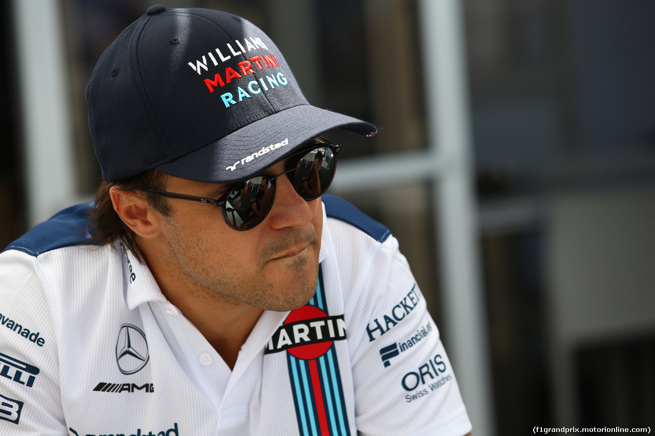 GP CANADA, 08.06.2017-Felipe Massa (BRA) Williams F1 Team FW40