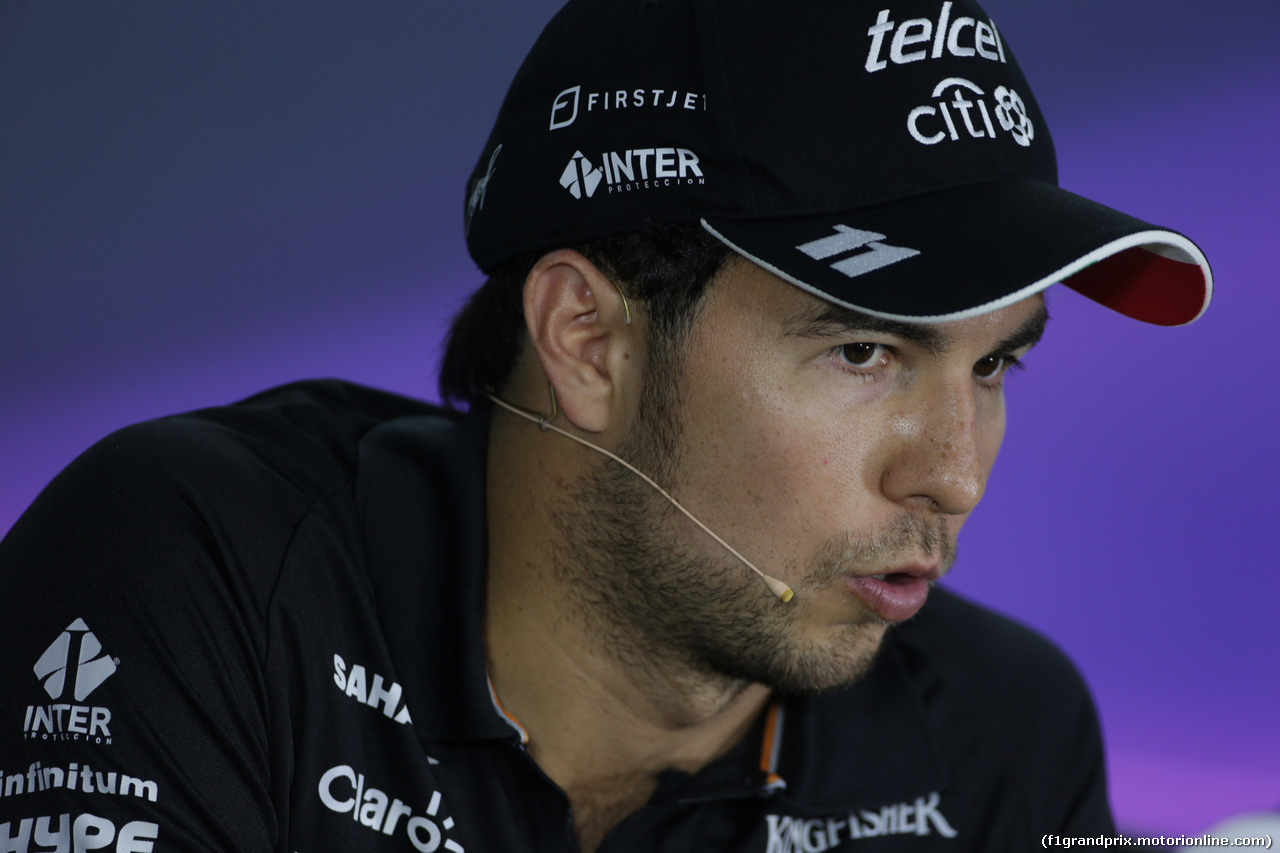 GP CANADA, 08.06.2017- Sergio Perez (MEX) Sahara Force India F1 VJM010