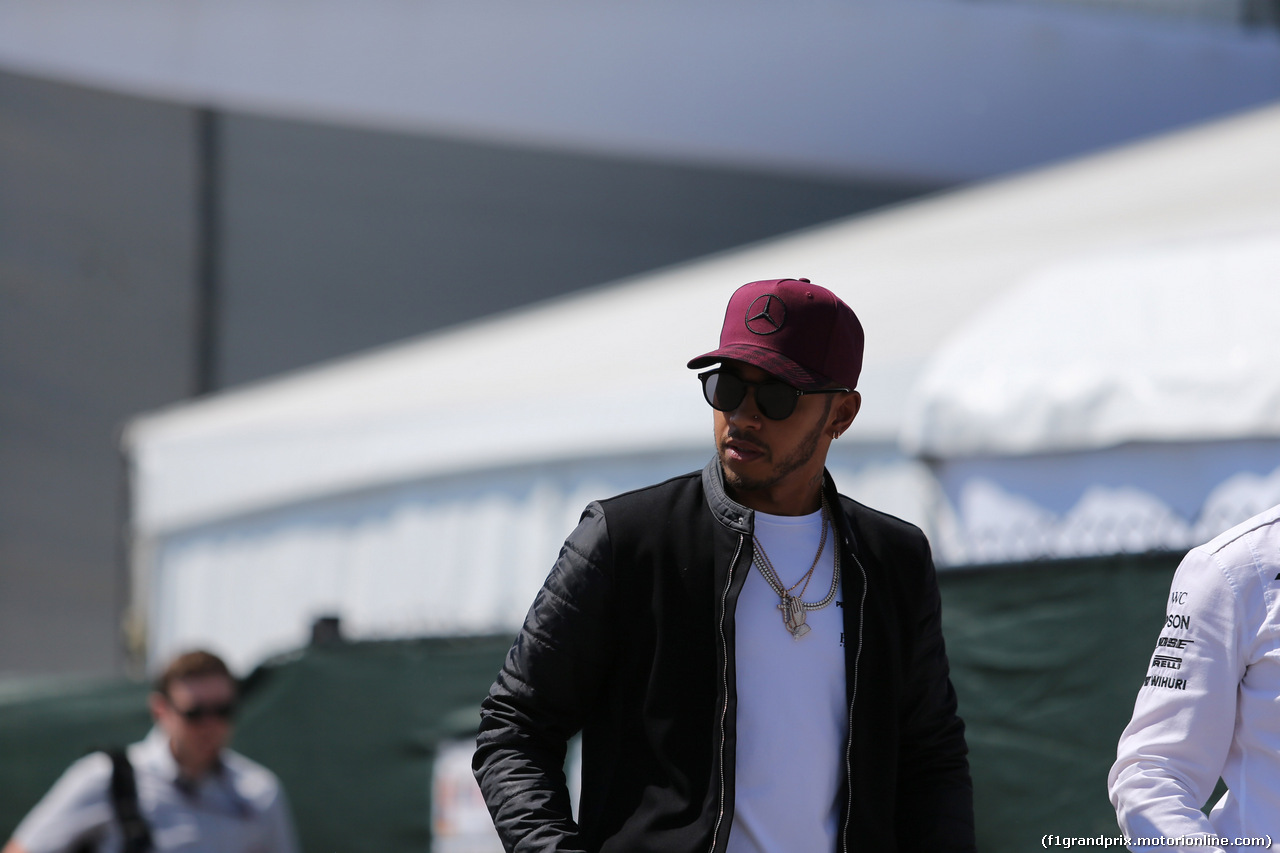 GP CANADA, 08.06.2017- Lewis Hamilton (GBR) Mercedes AMG F1 W08