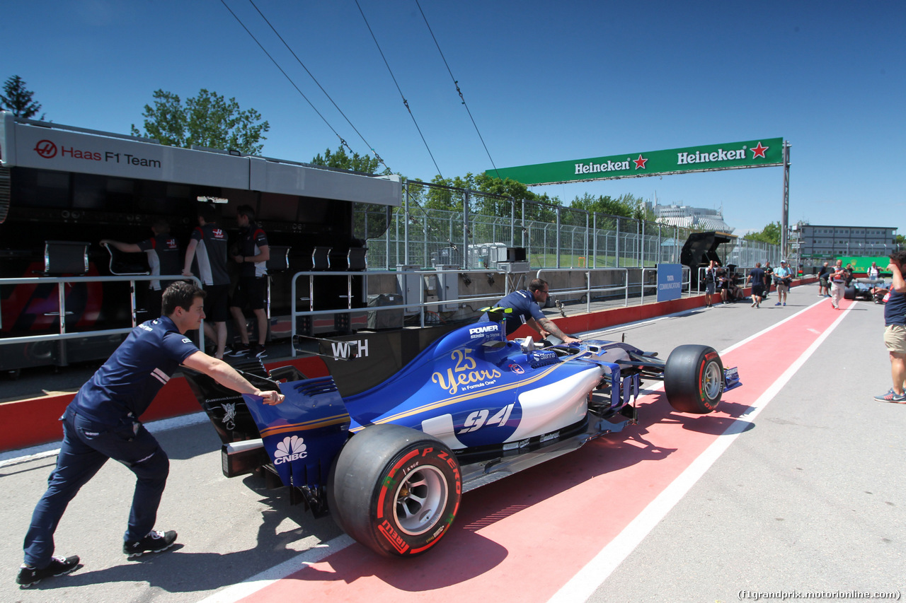 GP CANADA, 08.06.2017- Sauber F1 Team C36