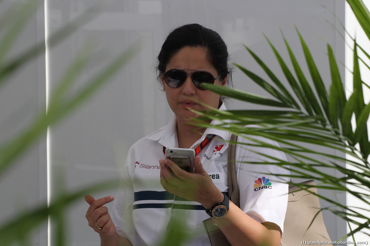 GP CANADA, 08.06.2017- Monisha Kaltenborn (AUT) Sauber Team Principal