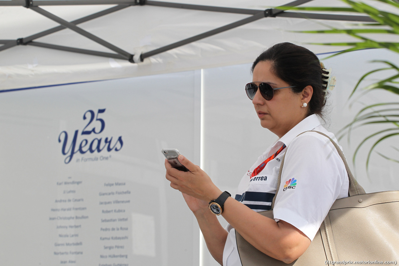 GP CANADA, 08.06.2017- Monisha Kaltenborn (AUT) Sauber Team Principal