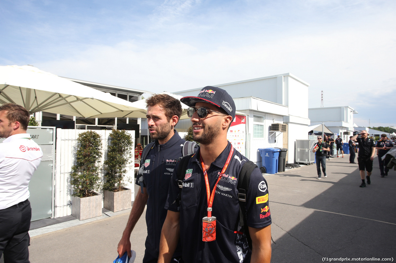 GP CANADA, 08.06.2017- Daniel Ricciardo (AUS) Red Bull Racing RB13