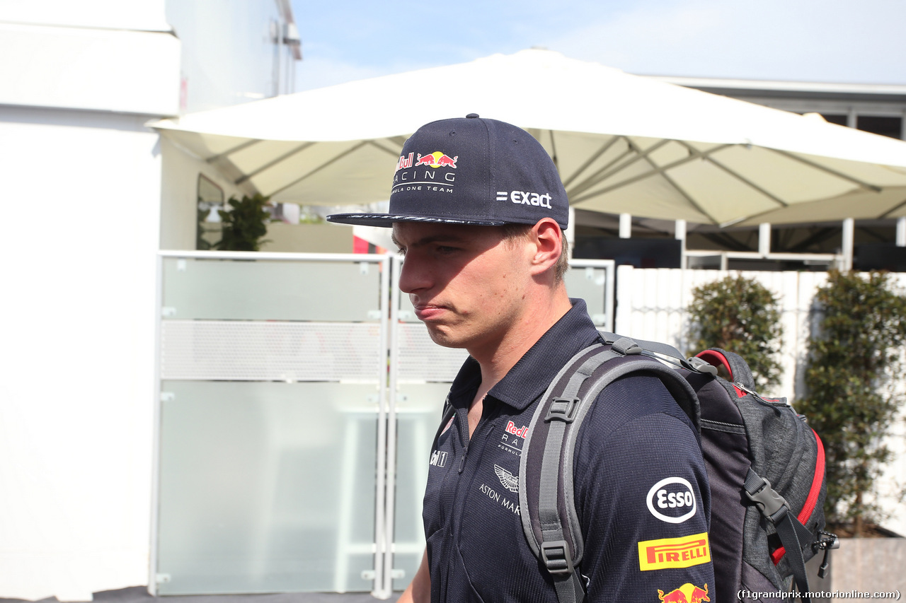 GP CANADA, 08.06.2017- Max Verstappen (NED) Red Bull Racing RB13