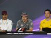 GP CANADA, 08.06.2017- Giovedi'  Press Conference, L to R Lewis Hamilton (GBR) Mercedes AMG F1 W08 , Fernando Alonso (ESP) McLaren Honda MCL32, Jolyon Palmer (GBR) Renault Sport F1 Team RS17