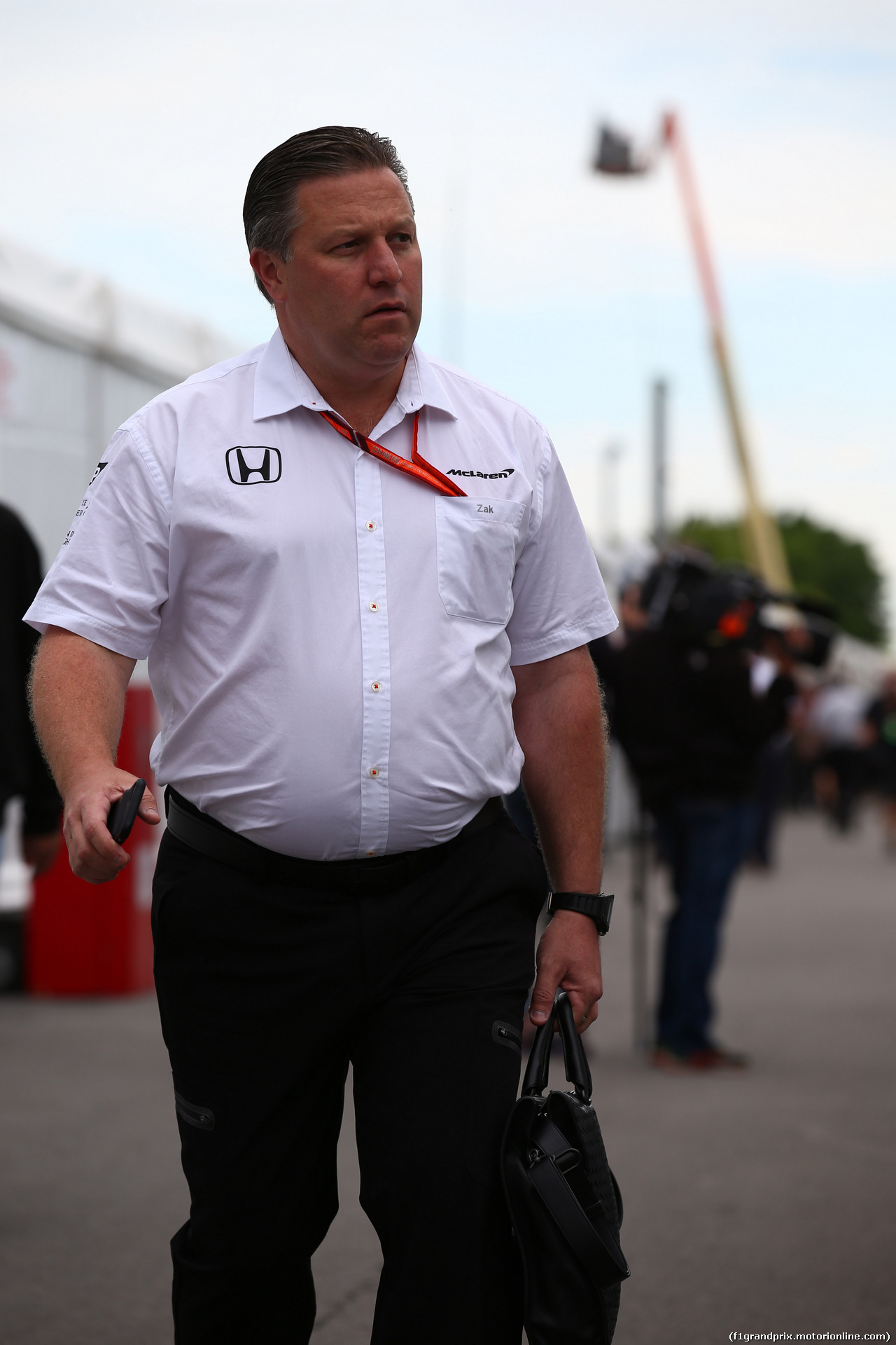 GP CANADA, 09.06.2017- Zak Brown (USA) McLaren Executive Director