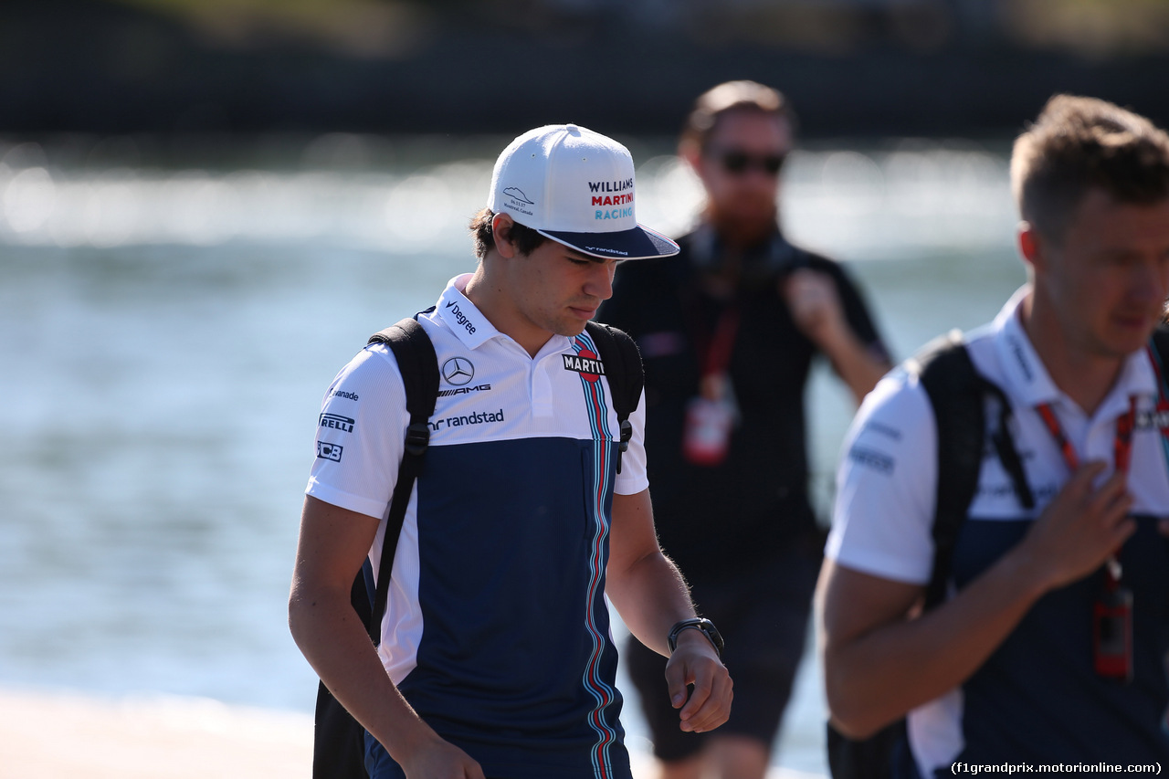 GP CANADA, 10.06.2017- Lance Stroll (CDN) Williams FW40