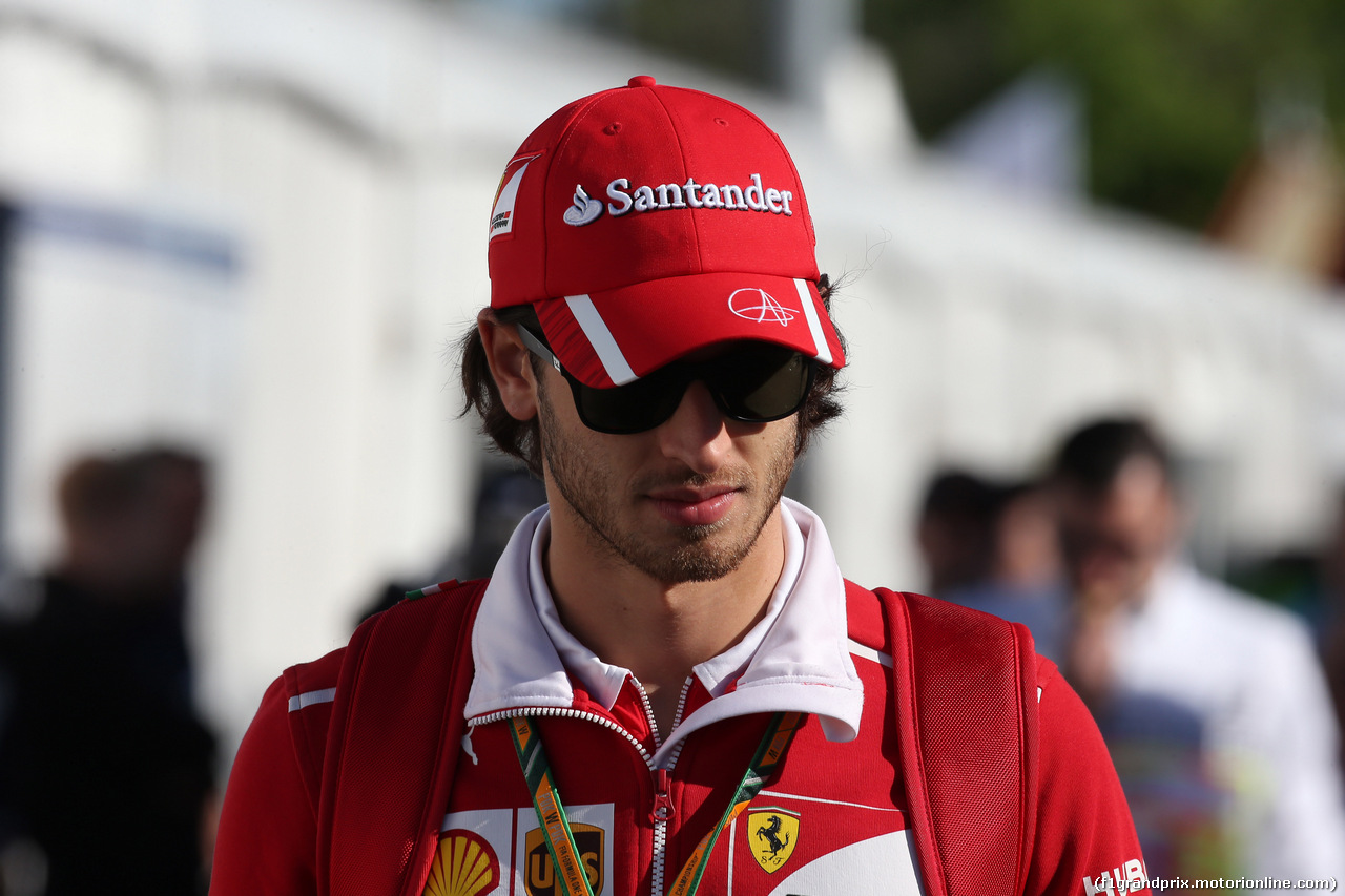 GP CANADA, 10.06.2017- Antonio Giovinazzi (ITA) Ferrari Development Driver