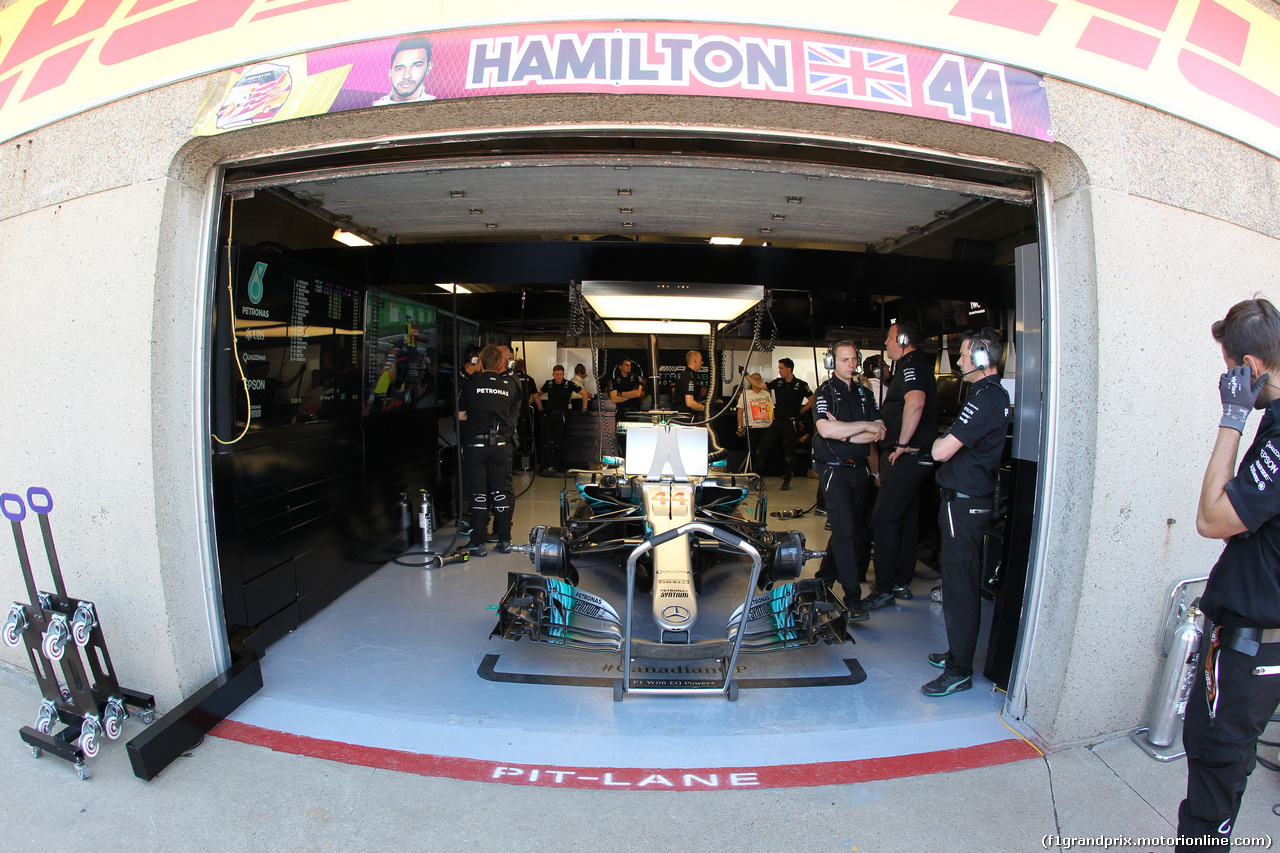 GP CANADA, 10.06.2017- Free practice 3, Lewis Hamilton (GBR) Mercedes AMG F1 W08