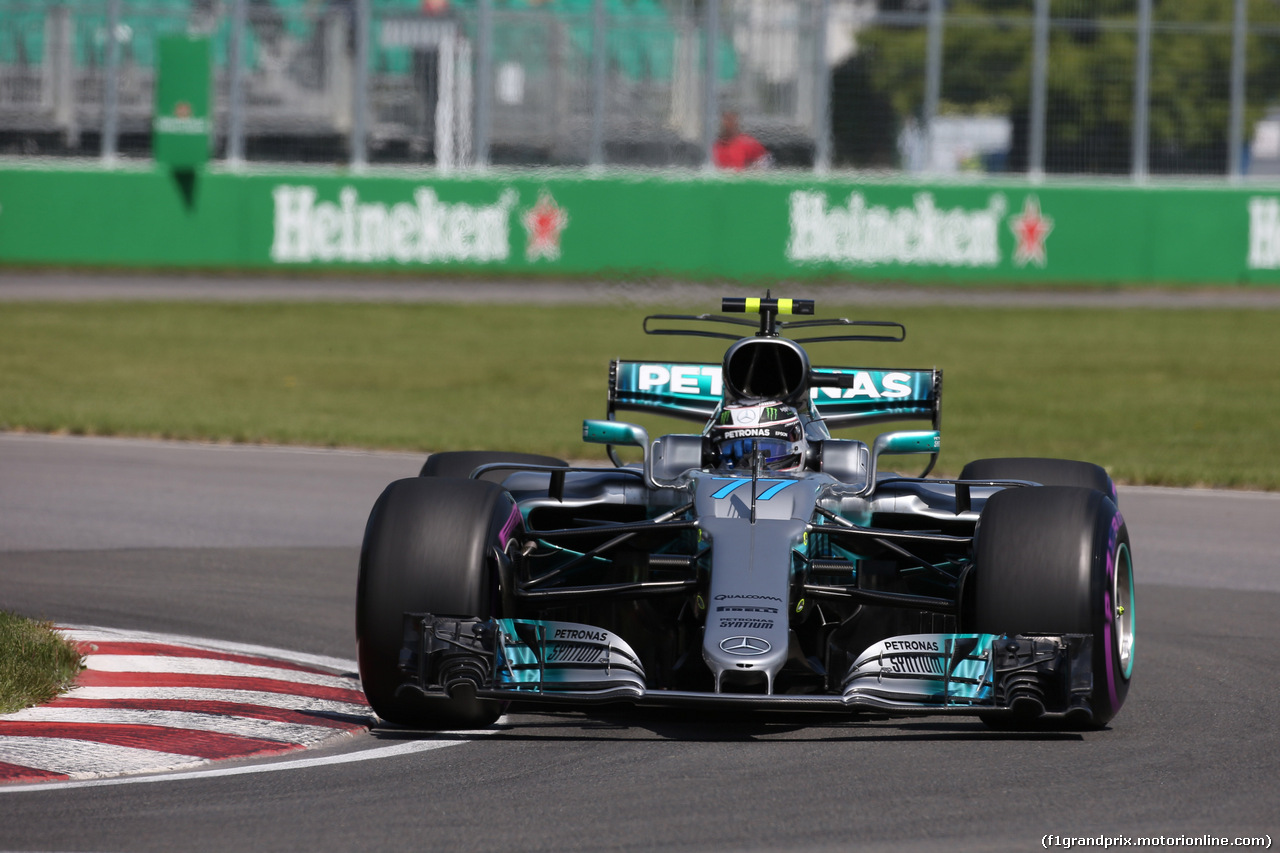 GP CANADA, 10.06.2017- Free practice 3, Valtteri Bottas (FIN) Mercedes AMG F1 W08