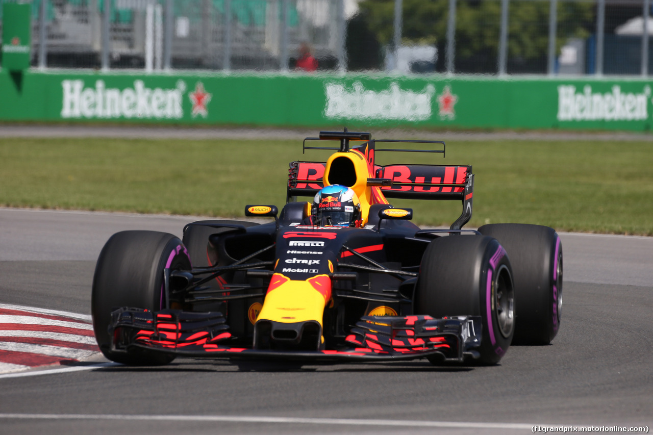 GP CANADA, 10.06.2017- Free practice 3, Daniel Ricciardo (AUS) Red Bull Racing RB13