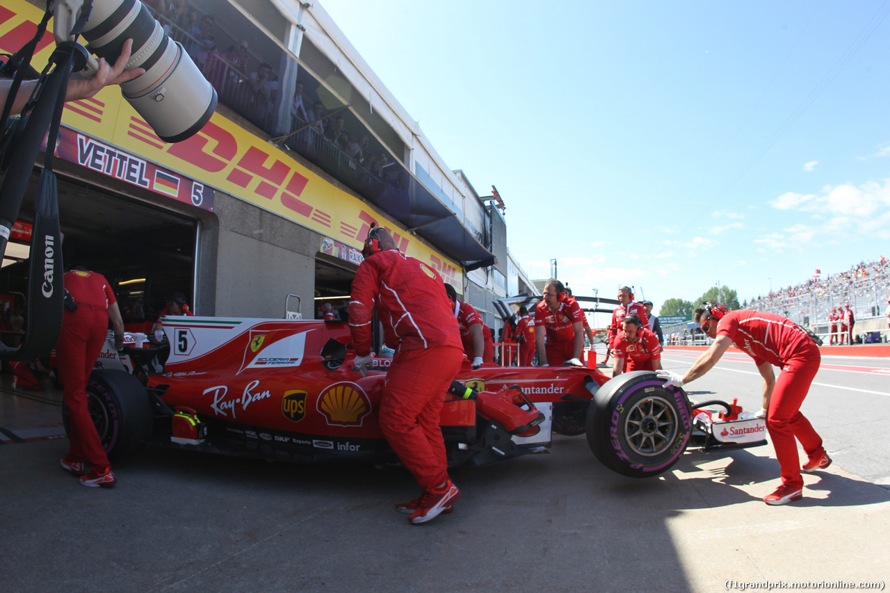 GP CANADA, 10.06.2017- Free practice 3, Sebastian Vettel (GER) Ferrari SF70H