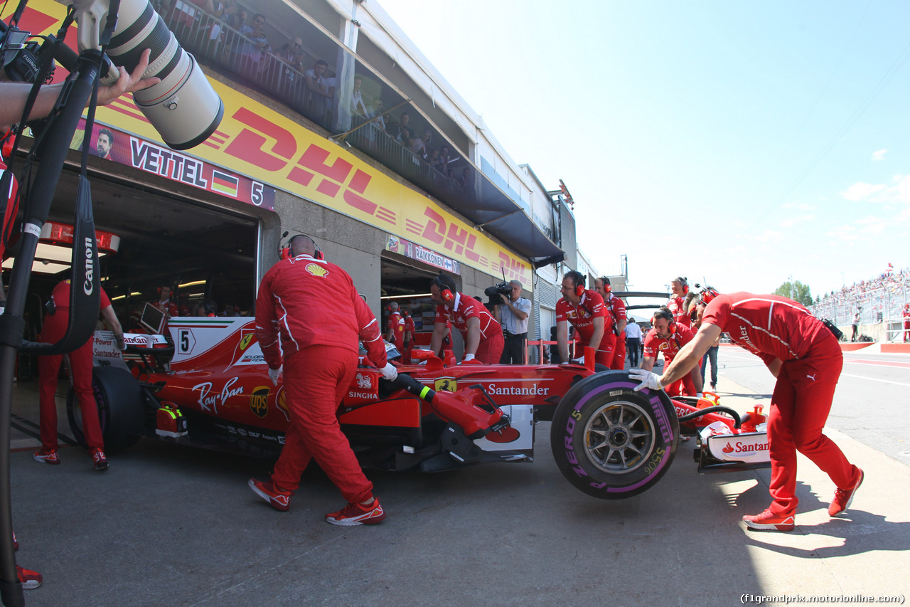 GP CANADA, 10.06.2017- Free practice 3, Sebastian Vettel (GER) Ferrari SF70H