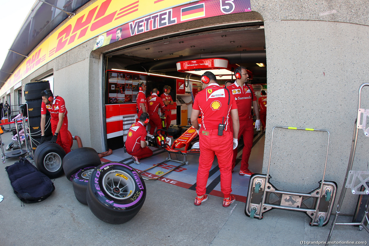 GP CANADA, 10.06.2017- Free practice 3, Sebastian Vettel (GER) Ferrari SF70H