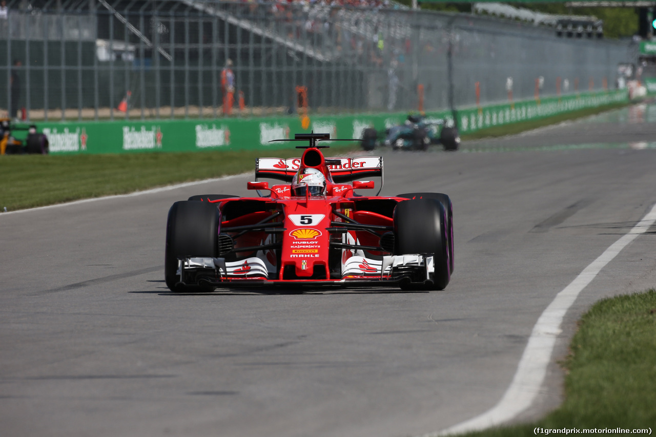 GP CANADA, 10.06.2017- Free practice 3, Sebastian Vettel (GER) Ferrari SF70H