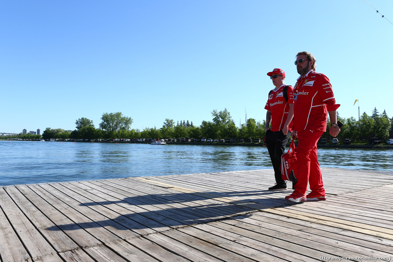 GP CANADA, 10.06.2017- Kimi Raikkonen (FIN) Ferrari SF70H