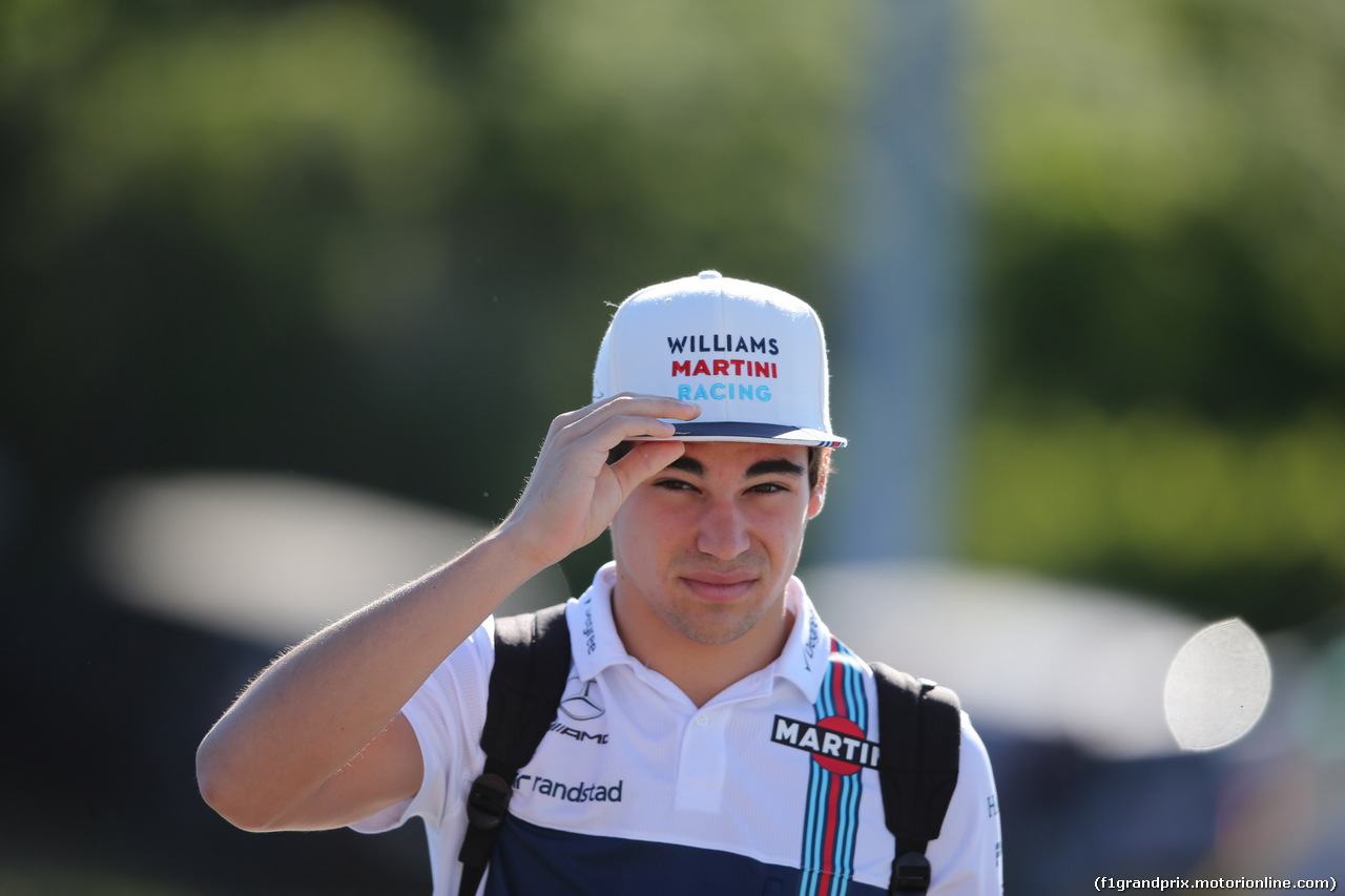 GP CANADA, 10.06.2017- Lance Stroll (CDN) Williams FW40