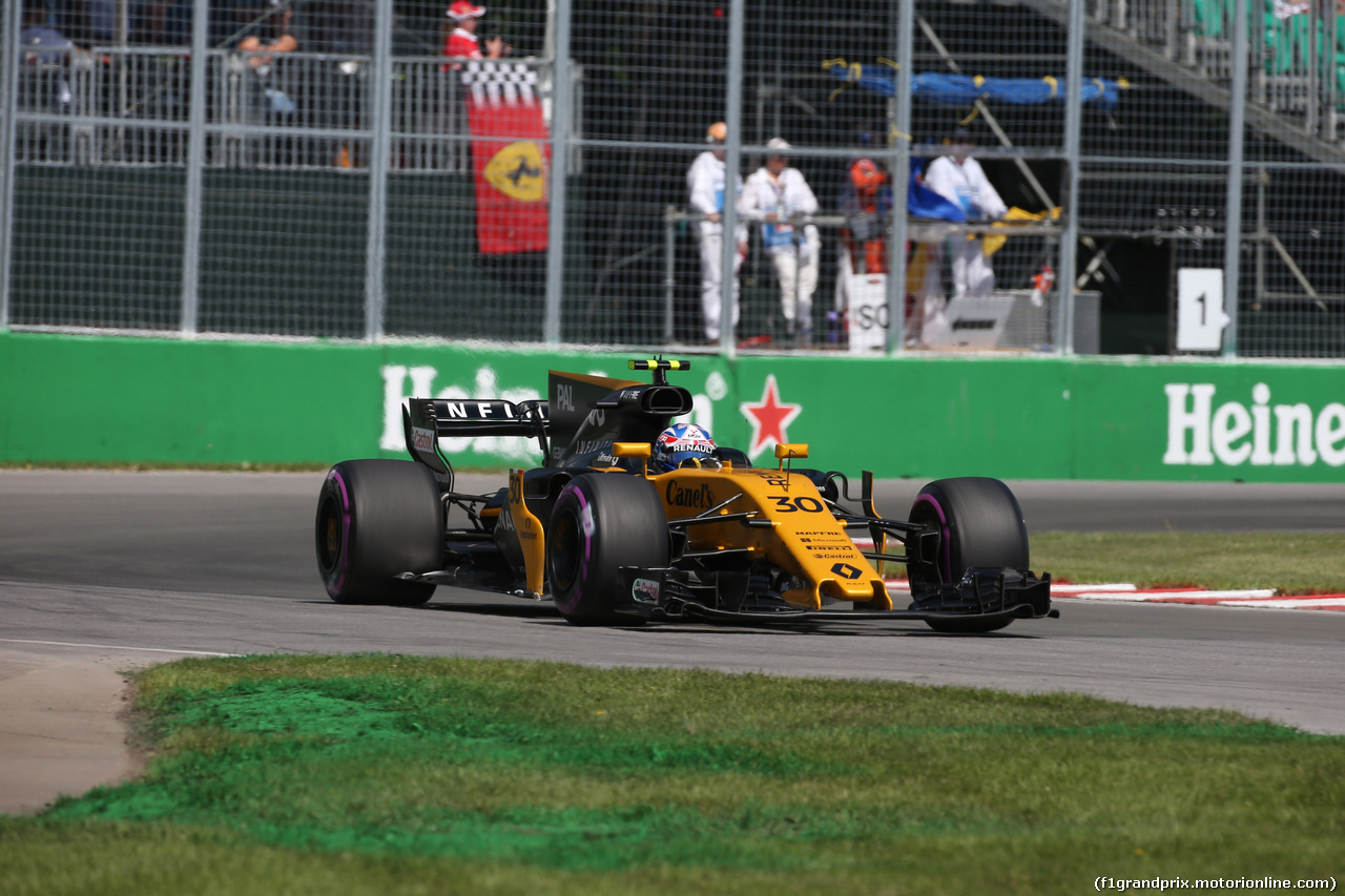 GP CANADA, 10.06.2017- Free practice 3, Jolyon Palmer (GBR) Renault Sport F1 Team RS17