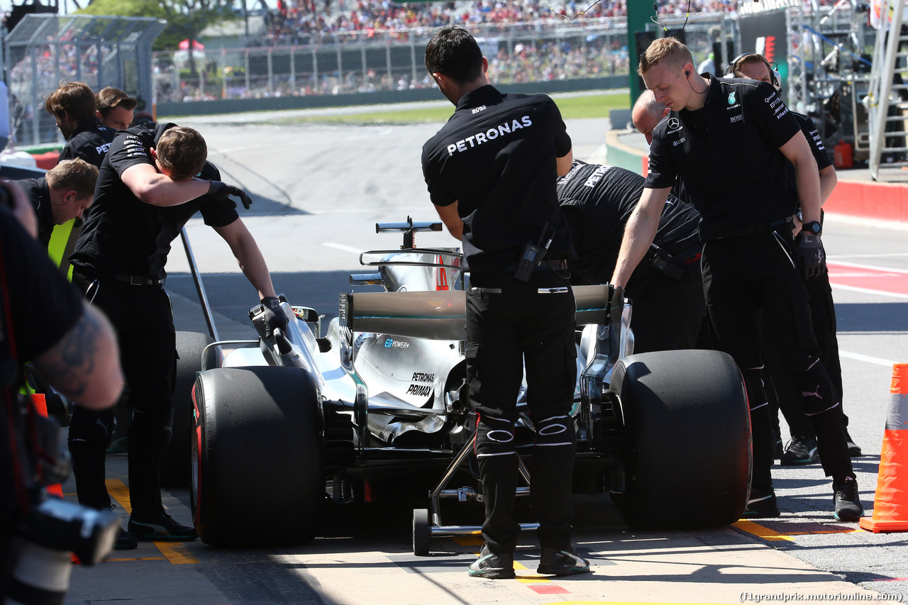 GP CANADA, 10.06.2017- Free practice 3, Lewis Hamilton (GBR) Mercedes AMG F1 W08