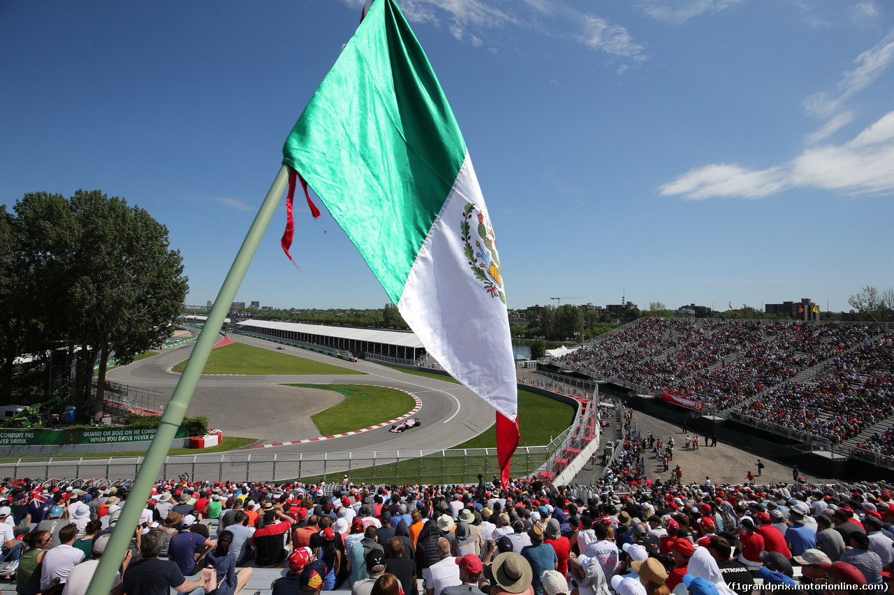 GP CANADA, 10.06.2017- Free practice 3, Sergio Perez (MEX) Sahara Force India F1 VJM010