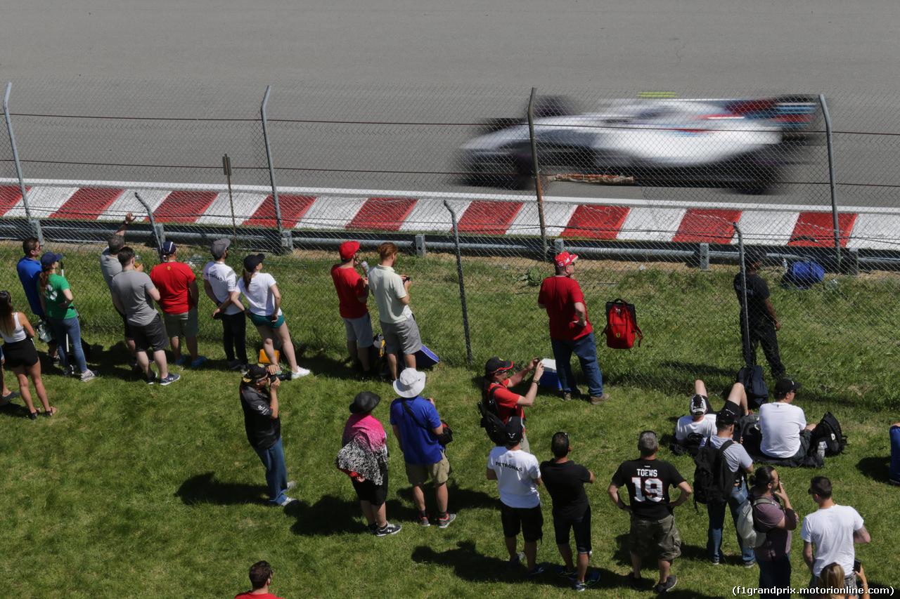 GP CANADA, 10.06.2017- Free practice 3, Lance Stroll (CDN) Williams FW40