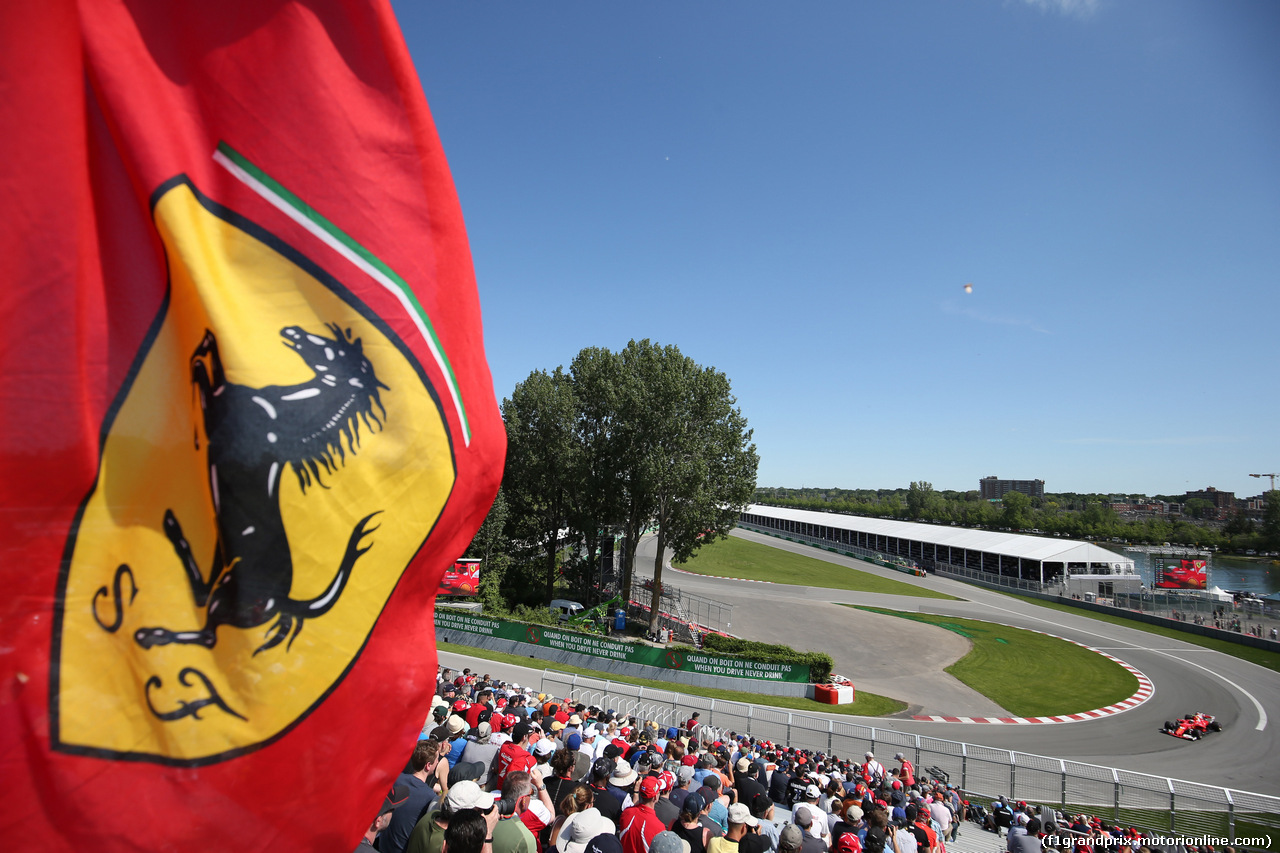 GP CANADA, 10.06.2017- Free practice 3, Kimi Raikkonen (FIN) Ferrari SF70H