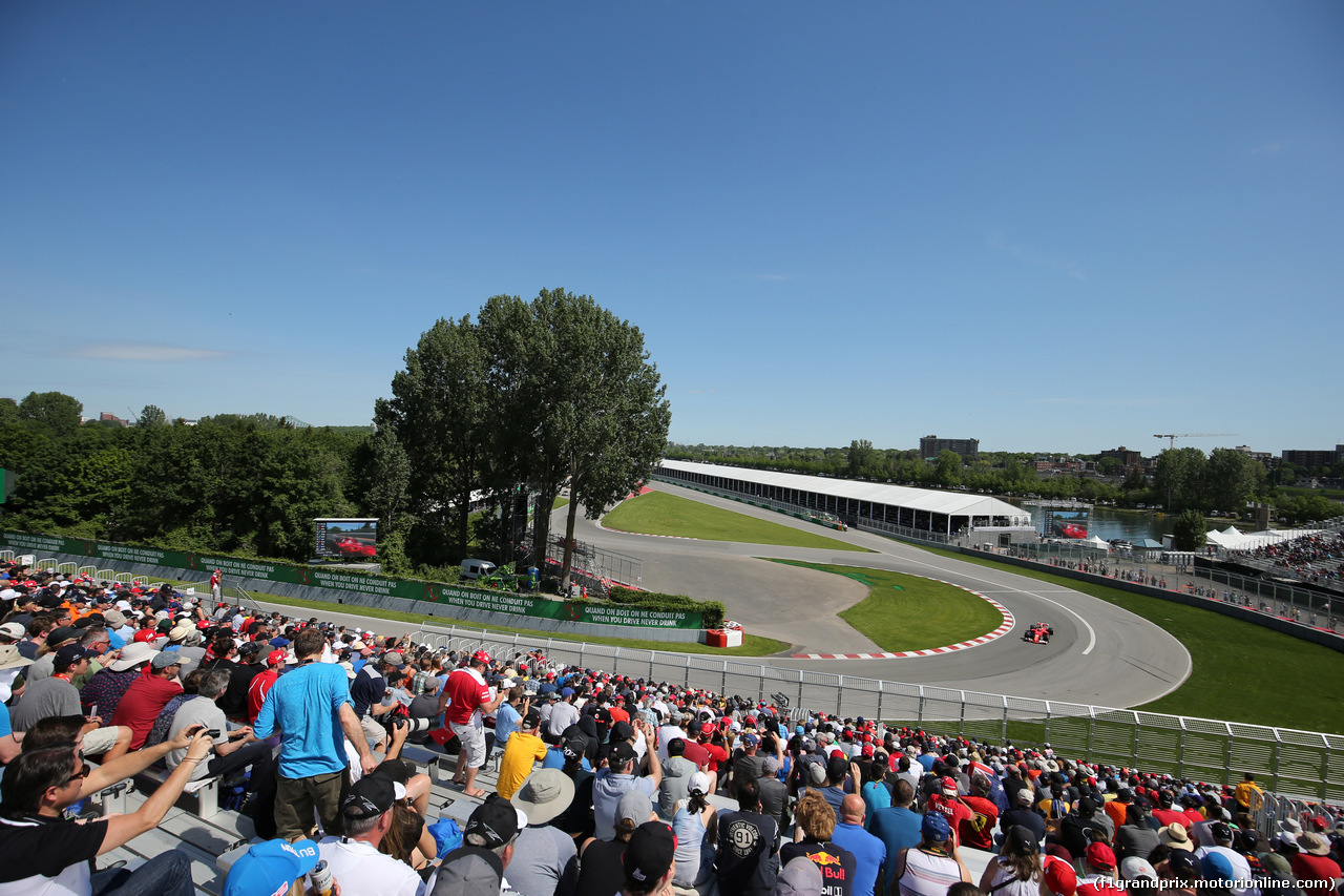 GP CANADA, 10.06.2017- Free practice 3, Kimi Raikkonen (FIN) Ferrari SF70H