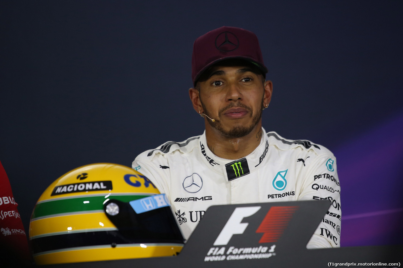 GP CANADA, 10.06.2017- After Qualifiche Press Conference, Lewis Hamilton (GBR) Mercedes AMG F1 W08