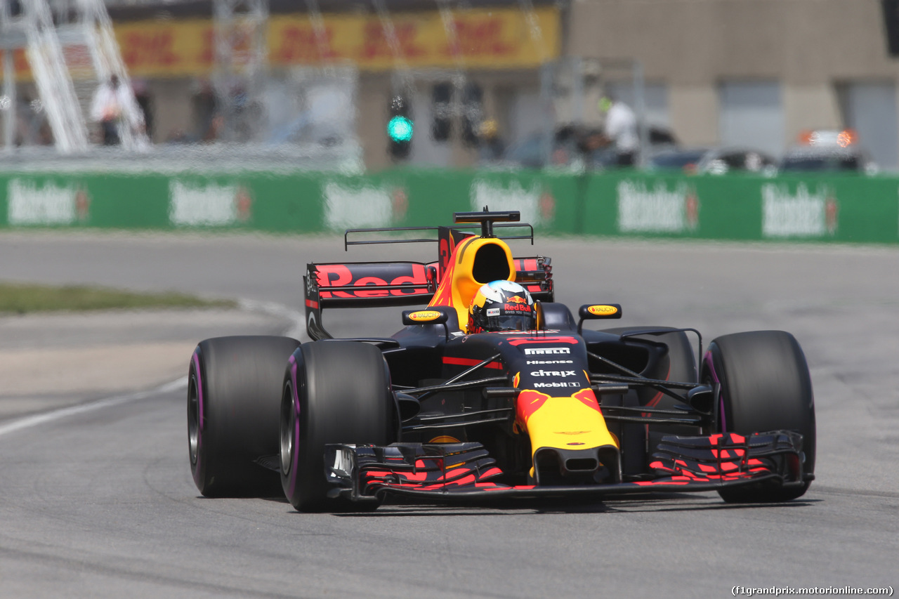 GP CANADA, 10.06.2017- Qualifiche, Daniel Ricciardo (AUS) Red Bull Racing RB13