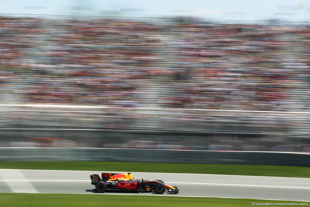 GP CANADA, 10.06.2017- Qualifiche, Max Verstappen (NED) Red Bull Racing RB13