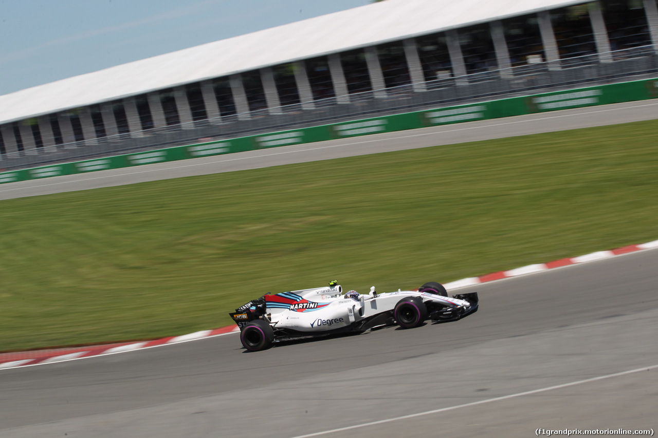 GP CANADA, 10.06.2017- Qualifiche, Lance Stroll (CDN) Williams FW40